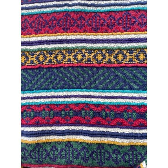 S3 Vintage‎ Grandpa Coogi Crew Neck Pullover Sweater - Picture 4 of 6
